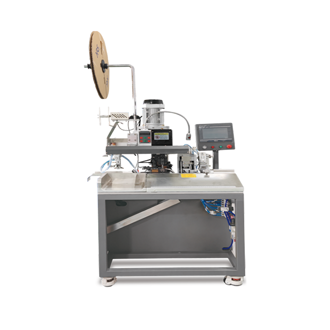 Auto Multi-Core Wire Stripping & Terminal Crimping Machine